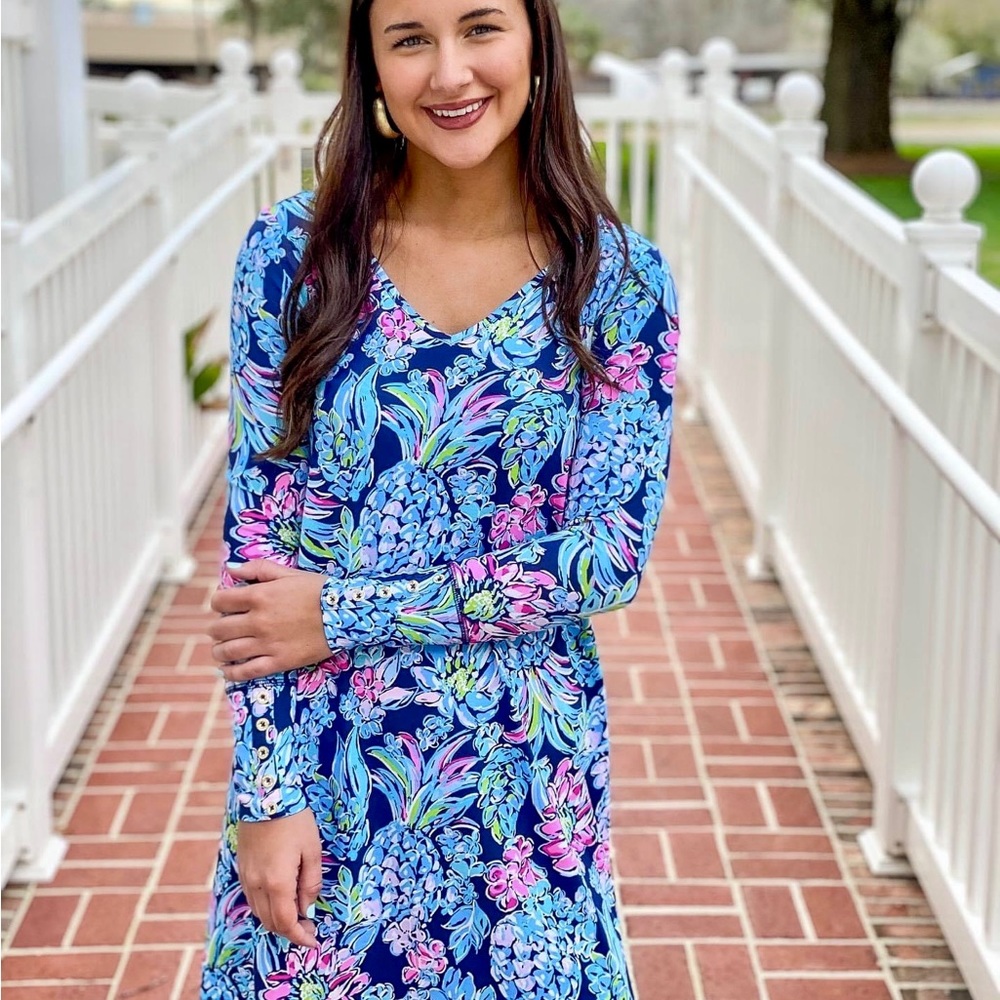 Lilly Pulitzer NWT Kaisley Dress Pineapple Paradise Size XS,M,XL
